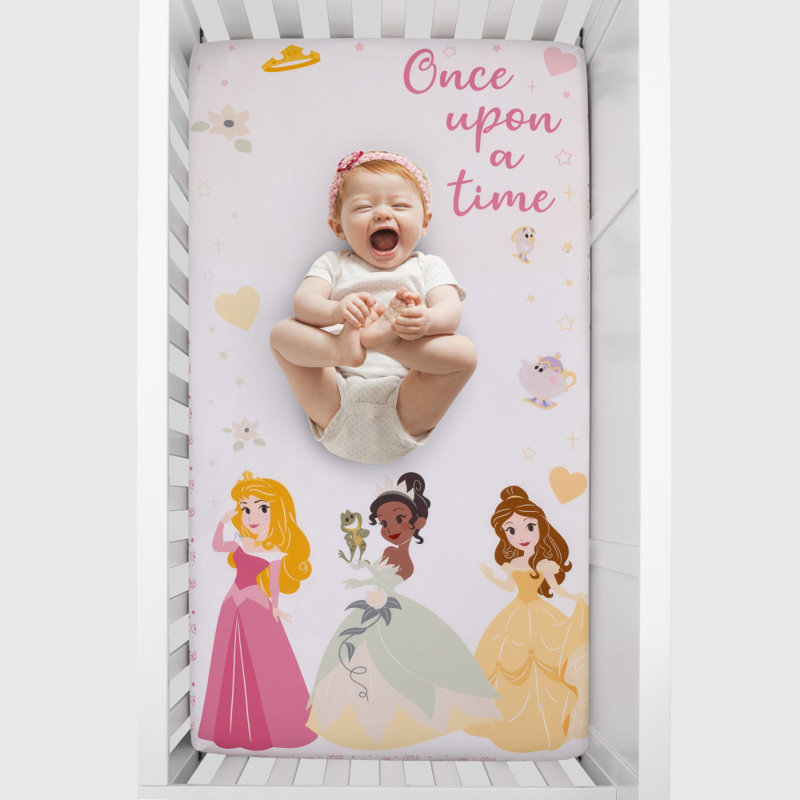 Disney Nojo Disney Princess Fitted Crib Sheet | Wayfair